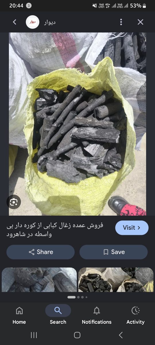 زغال لیمو